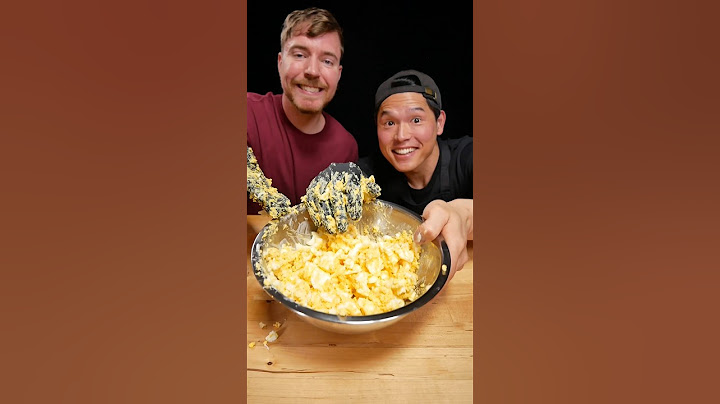 We do not waste eggs! @MrBeast