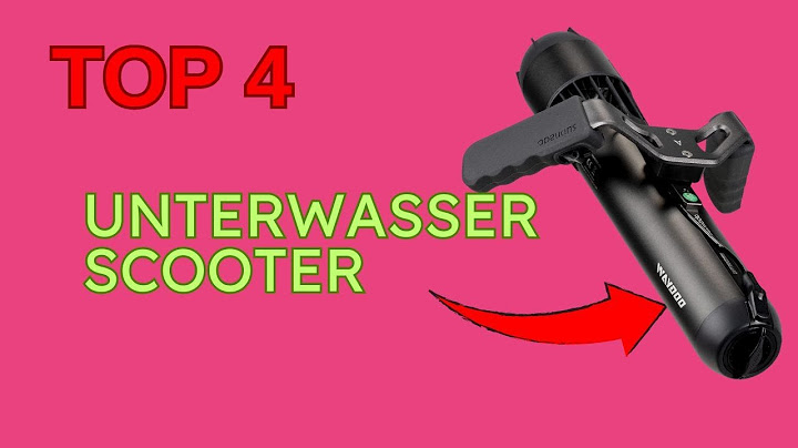 Die 4 BESTEN Unterwasser Scooter 2025 | Top 4 TAUCHSCOOTER!!