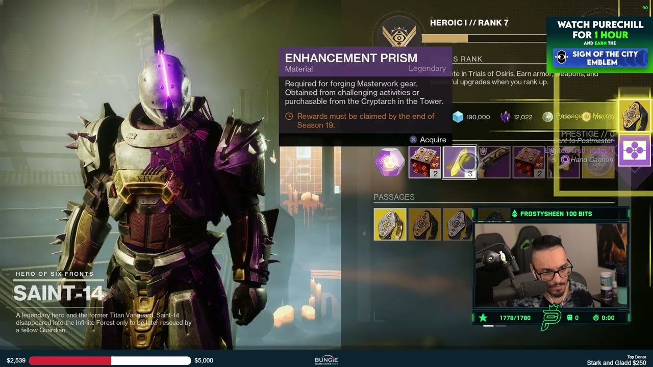 Infinite Adept Weapons this weekend?!