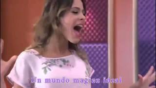 Violetta 2  Violetta, Francesca y Camila cantan Codigo amistad con Letra  Capitulo 32