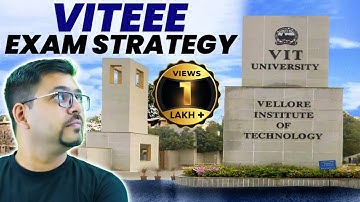 VITEEE 2023 | Exam Strategy | Harsh Sir | Vedantu Math JEE Made Ejee