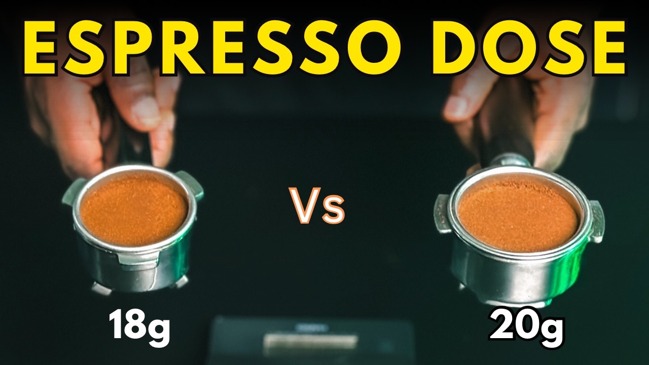 Идеальный эспрессо: оптимальная доза (16 г против 18 г против 20 г)