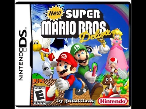 NDS) New Super Mario Bros Deluxe (patch) - Rom USA - Mini Gameplay - YouTube