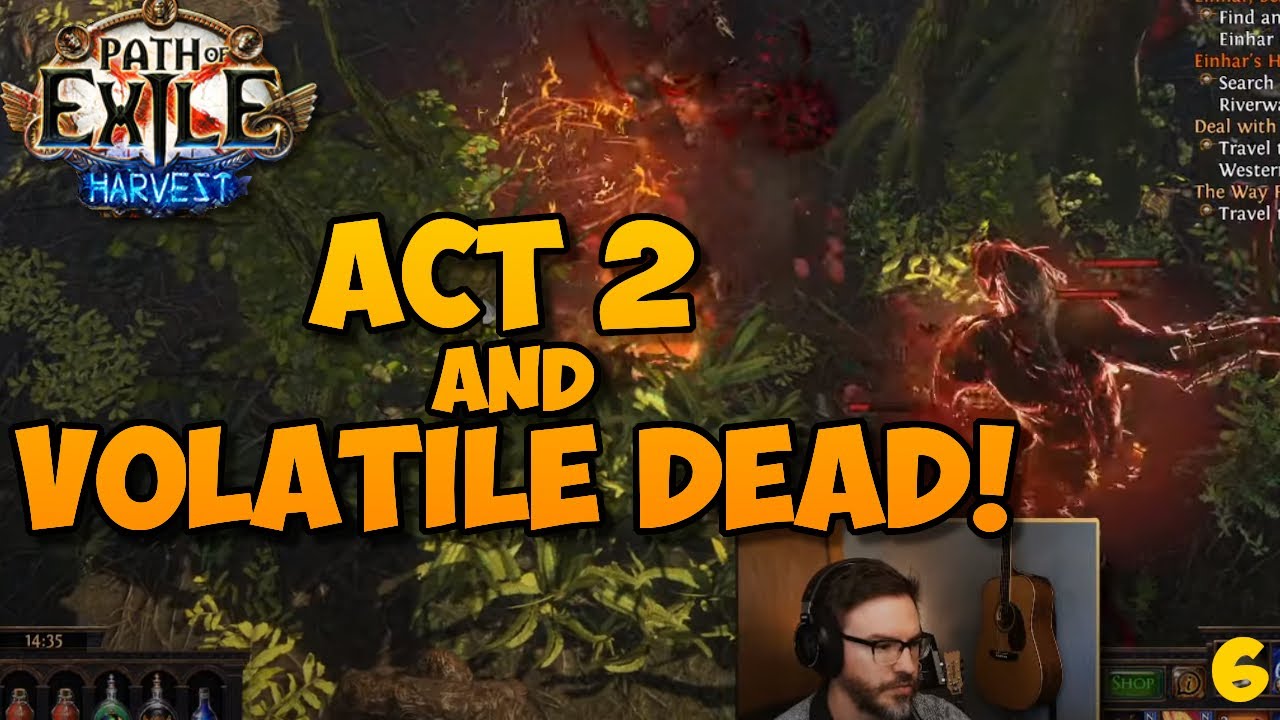 Volatile Dead Orbs | PoE Harvest HC | Ep. 6
