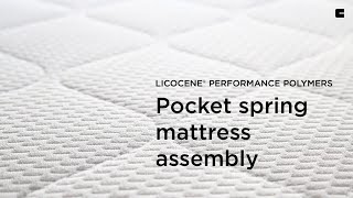 Licocene® Performance Polymers for pocket spring mattress assembly