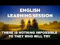 I&#39;m learning English Step by Step every day with relaxing music