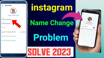How to fix instagram name change problem || Solve Instagram name change problem