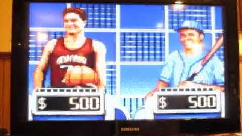 Jeopardy! Sports Edition Sega Genesis Run Game 1: Part 1