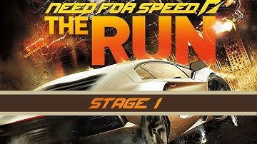 Need for Speed The Run Gameplay Walkthrough Stage 1