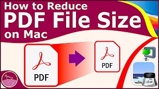 Как уменьшить размер PDF-файла на Mac (с предварительным просмотром) | Mac OS Биг-Сур