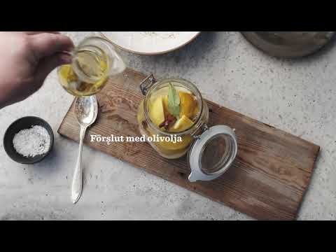Video: Hur Man Gör Inlagda Citroner