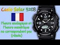 Montre casio tuto pour changer l'heure - YouTube