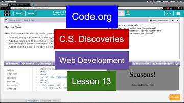 RGB Colors and Classes - Lesson 13 Part 9 - Web Development Code.org