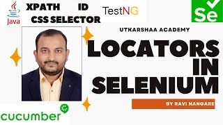 Selenium Locators - ID, Name, Link Text, Partial Link Text, Tag Name, ClassName, CSS Selector, XPath