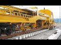 Gambar cover Amazing Modern Rail road construction TECHNOLOGY  Incredible Fastest Road Paving Machine