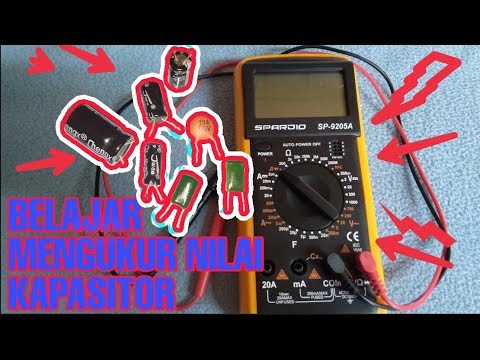 Video: Cara Mengukur Kapasiti Kapasitor Dengan Multimeter