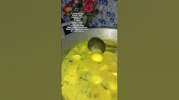 Thumbnail of enaknya kebangetan..Tahu telur kuah kuning cocok untuk bocil #masakanseharihari #telur