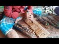 Incredible wooden design making by craftsman  woodworking in bd