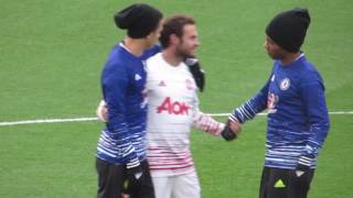 Mourinho and Mata return to Chelsea - Meeting former teammates and coaches