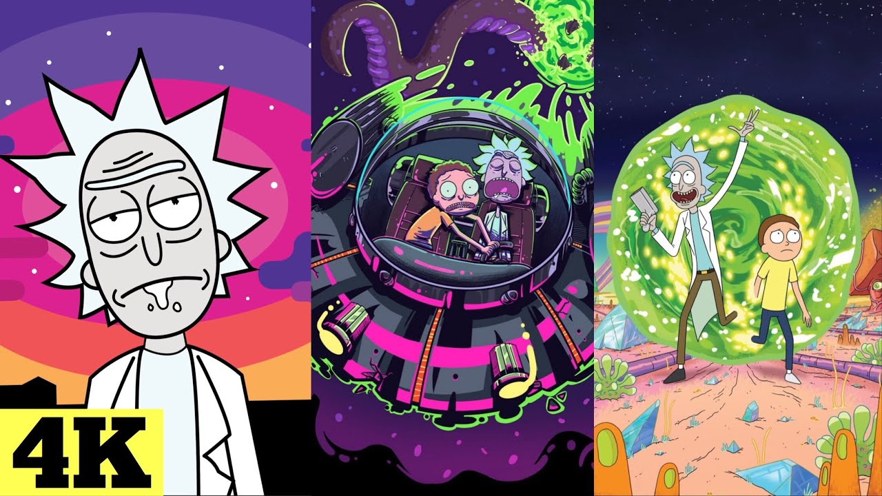 4K Rick and Morty Wallpapers for any Phone - YouTube.