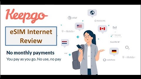 Keepgo eSIM Review - Canada - USA - International Travel SIM Card