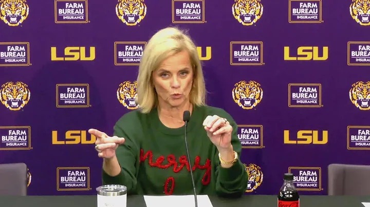 LSU Kim Mulkey WIN over UTA postgame 