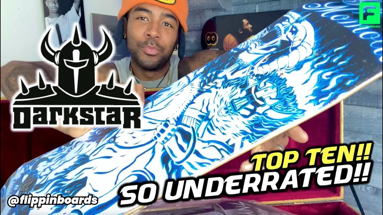 Ranking 10 Rare DARKSTAR Skateboard Decks! MOST UNDERRATED