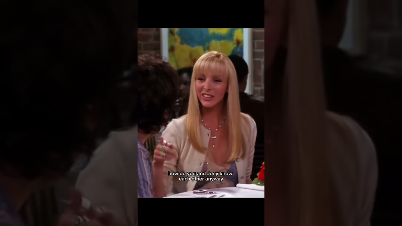 Joey found a date for Phoebe… but how 😂 | Friends | Season 9 Clip #shorts #edit