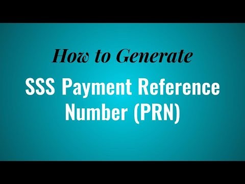 How to Get SSS Payment Reference Number or PRN Online