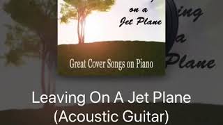 Cover Leaving oN A jet plane StarMaker