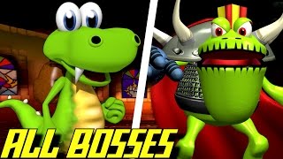 Croc - All Bosses No Damage