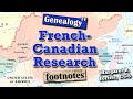 French-Canadian Genealogy Research