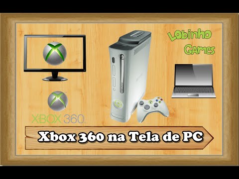 Tutorial - Como conectar o Xbox 360 na tela de PC com som!! 