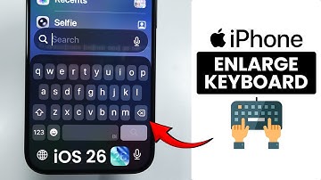 [iOS 26] How to Change Keyboard Size on iPhone - Enlarge Keyboard