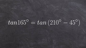 How to evaluate the difference of two angles for tangent, tan
