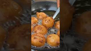 Fresh akara & hot pap made from scratch in my outdoor kitchen 🍲🌿#viral #cooking #shortvideo #fyp