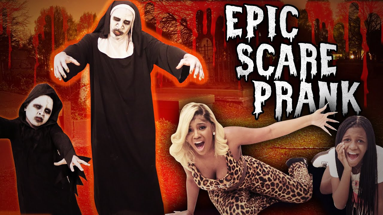 Epic Scare Prank On Malinda and Yaya