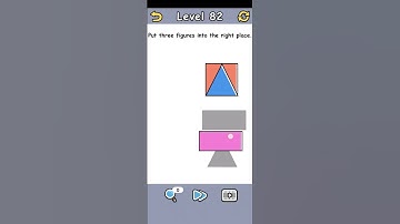 Brain Crack level 82 Put three fingures into the right place Gameplay walkthrough solution
