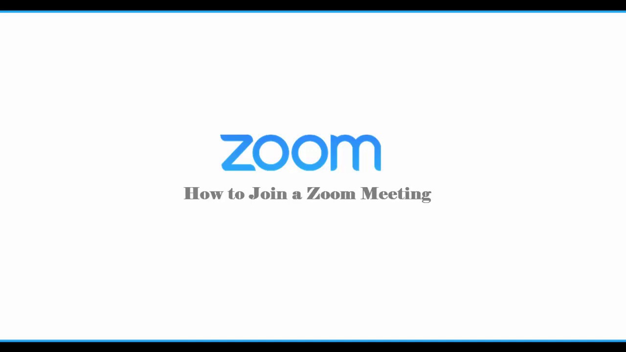 Zoom How To Meeting Join