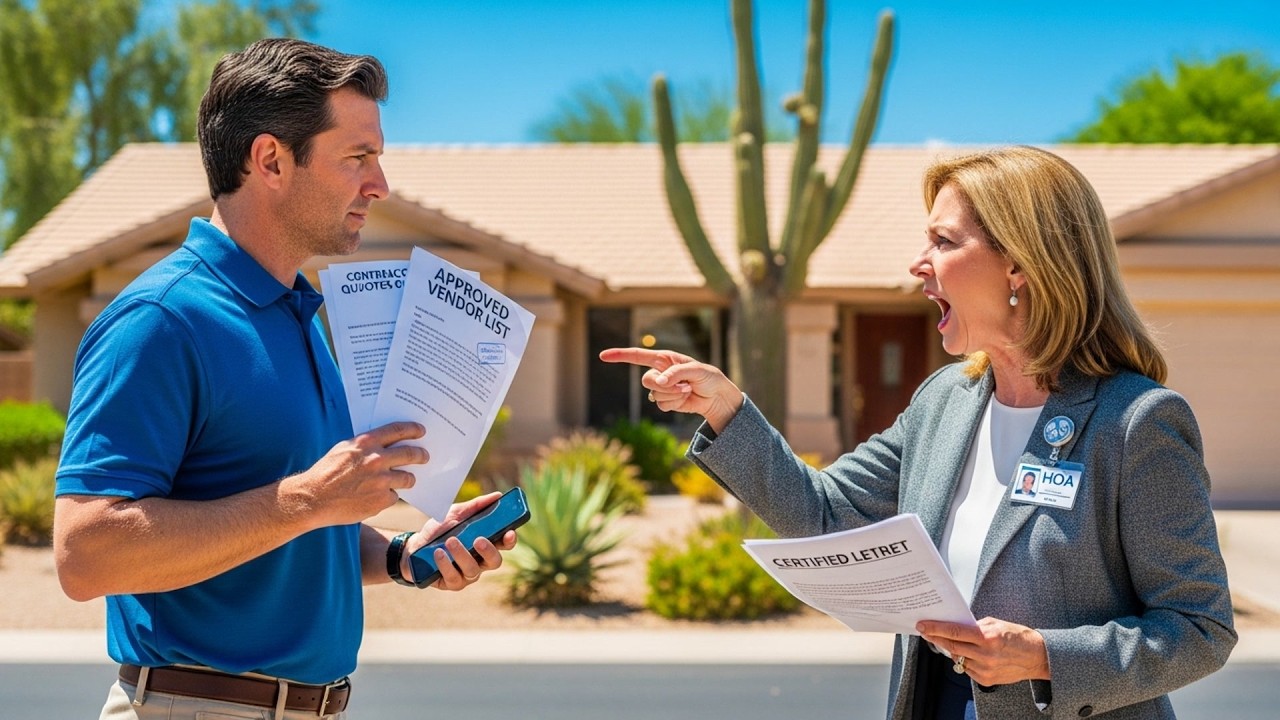 Karen Tried Forcing Me To Use Her Preferred Vendors, No Legal Basis At All