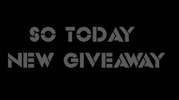 Intro Giveaway | Result in 300 subs | Close