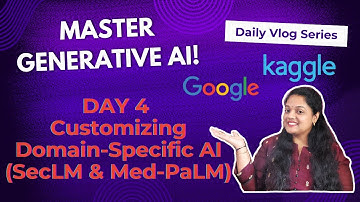 Day 4: Customizing Domain-Specific AI with SecLM & Med-PaLM