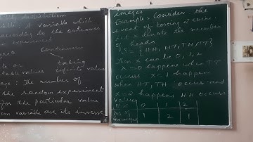 12 GM chapter 11: Probability distribution.Topic: Random variable and inverse images