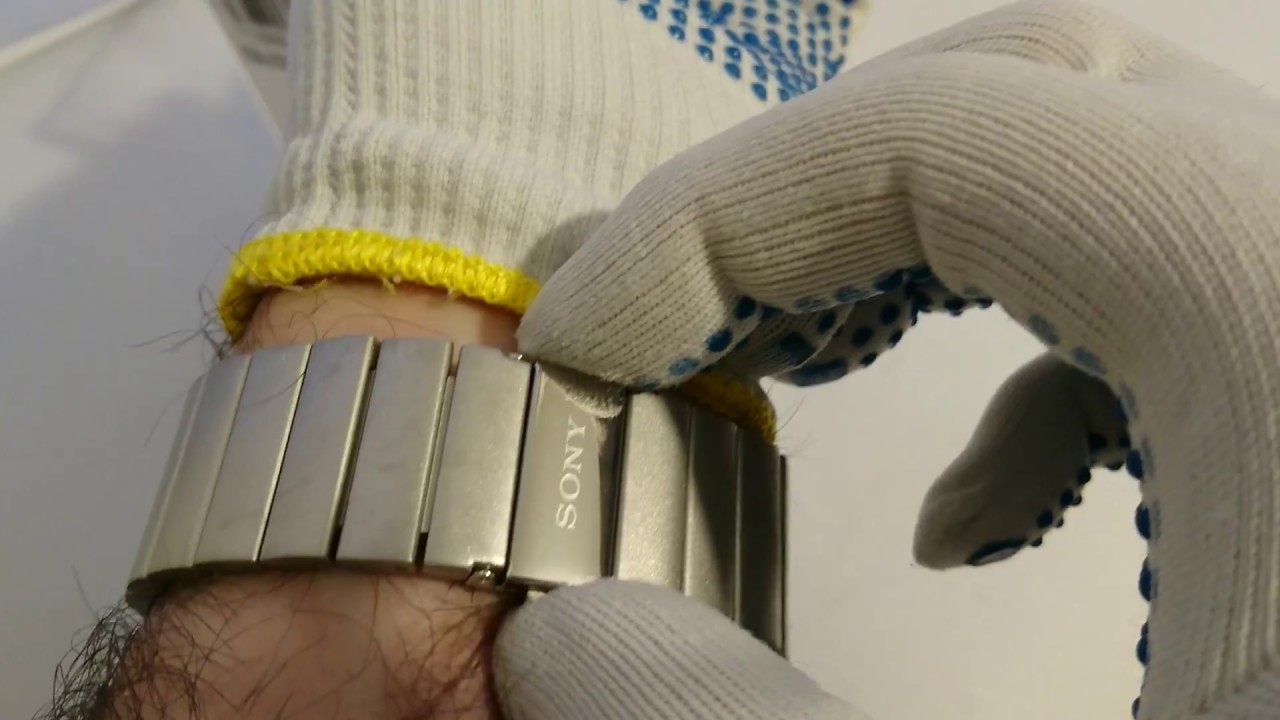 hands across america ASMR 💓 Show Me Steel Wriststrap Link Removal