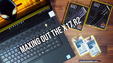 Alienware X17 R2 Upgrading SSD and RAM