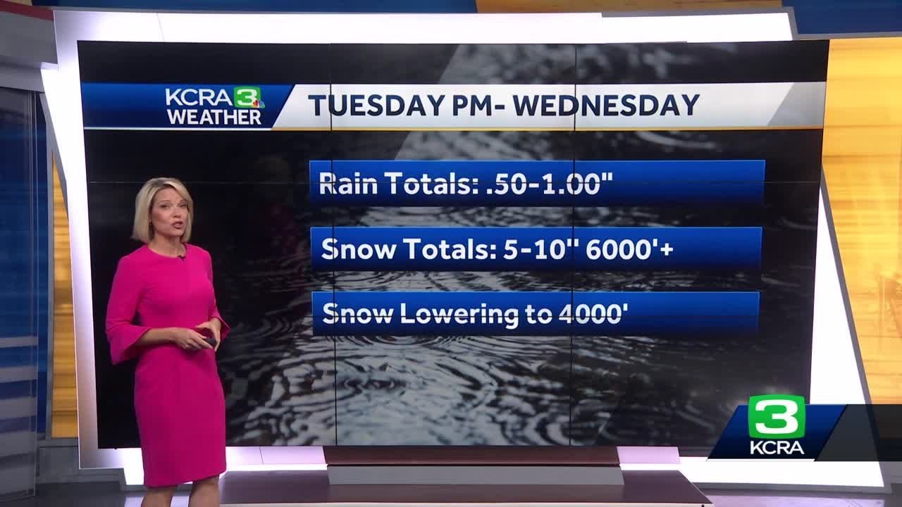 What rain and snow totals can Northern California expect this week ...