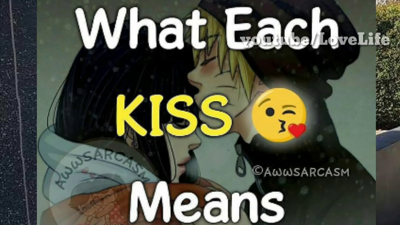 What Each Kiss Means .. ? YouTube