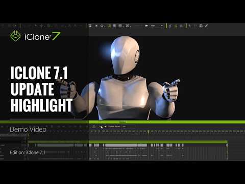iClone 7.1 Update Highlights - New Timeline, Enhanced DOF, Curve Editor