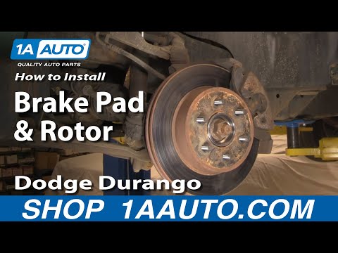 Auto Repair: Replace Brake Pads and Rotors Dodge D...