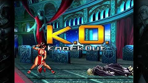 Mai Shiranui vs. Igniz - King of Fighters 2002 Unlimited Match